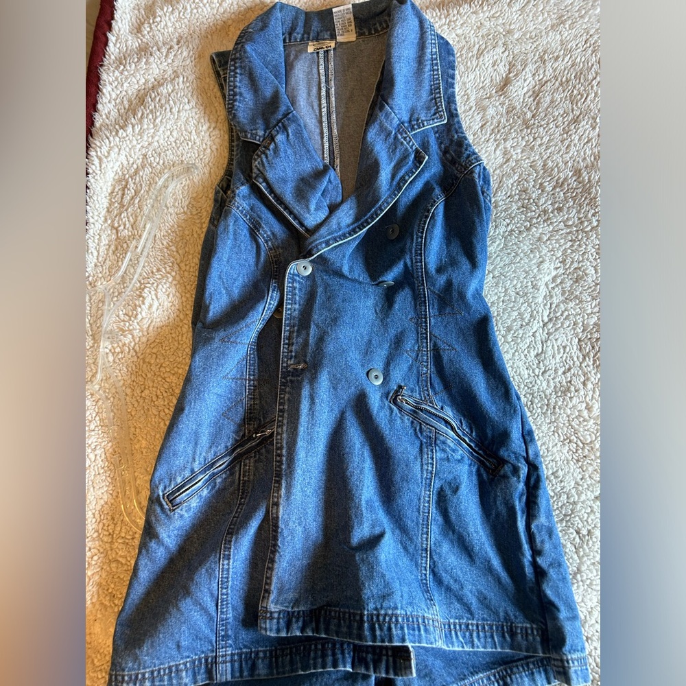 Vintage Denim Romper/Dress